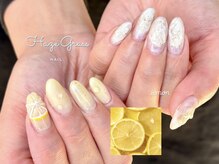 ハズグラスネイル(Haze Grass nail)/5月定額ネイル