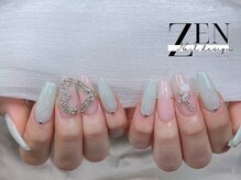 ゼン ネイル デザイン 池袋(ZEN NAIL DESIGN)/題長さだしやり放題×つけ放