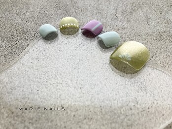マリー ネイルズ いわきラトブ店(MARIE NAILS)の写真/★デザインサンプル多数有り！お得な定額¥5,500～♪クチコミ数は福島県no.1！JNA1級以上と認定講師も在籍♪