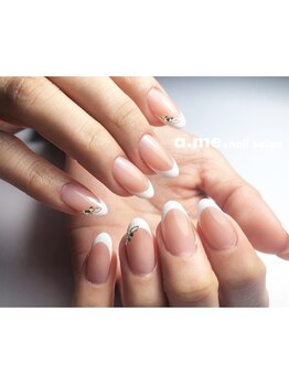 エイムネイル(a.me.nail.)/フレンチ♪