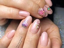ビューティーエステ ケイトアンドハニー(Beauty Esthe Kate&Honey)/アート(ネイルシール)4本¥7000