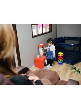 お子様同伴OKのサロン