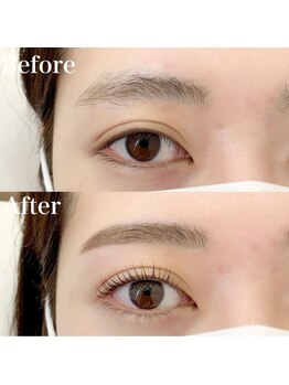 ホワイトアイ 五反田(WHITE EYE)/まつ毛パーマでアイライン効果