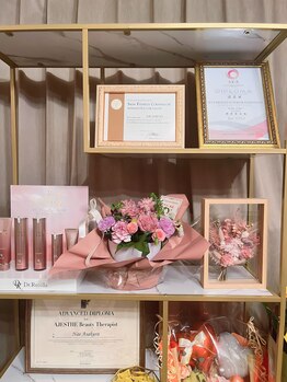 アイミーボーテ(Aime beaute)/数々の資格を取得してます◎