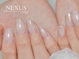 オーロラ×プチリボンスタッズ