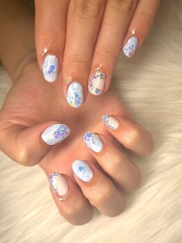 タムタムネイル 本厚木(Tam Tam Nail)/持ち込みデザイン