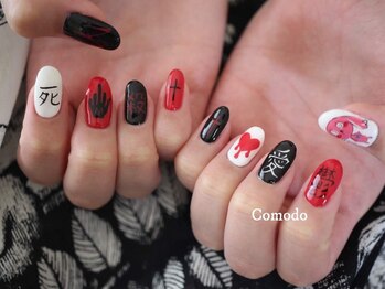 ネイル アトリエ コモード(nail atelier Comodo)/推し活ネイル ［ダーク］