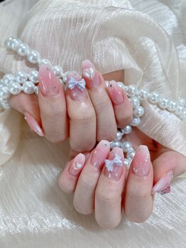 SNS人気ワンホンネイル