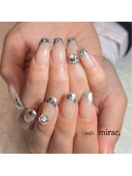 ネイルズミラク(nail's mirac.)/ガラスフレンチ