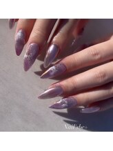 ネイルズビー 国府店(Nail's be)/パープルニュアンス