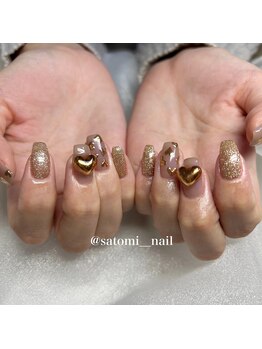 エムネイル ブランチ(Mネイル branch)/satomi担当:ハートネイル