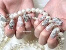 スカルプ長さだし　リボン