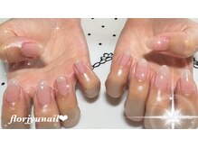 フロージュ ネイル(florjyu nail)/シアーワンカラーnail