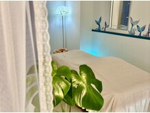 イルカの羽の雰囲気(海をイメージしたアロマ香るプライベートサロンで極上の癒しを。)