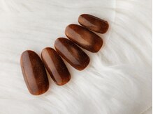 ヴァンネイル みなとみらい馬車道(VINGT NAIL)/*ブラウン×マグネット*