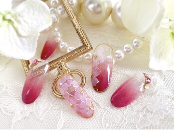 サロンドシエル(salon de ciel)/2019.2月定額ネイルデザイン