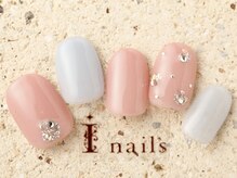 アイネイルズ 町田店(I nails)/パステルラメビジュー7980円