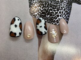 【8700円】レオパードネイル