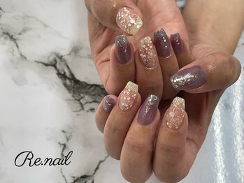 リーネイル 薬院店(Re.nail)/定額デザイン　4980円♪