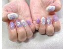梅雨ネイル