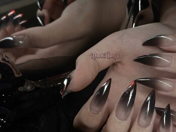 ダークハニー 原宿店(Dark Honey)/ダーク猫爪ネイル