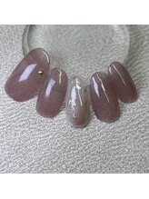 マルネイル(maru nail)/シンプルニュアンスアート