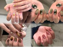 ハウディ(HOWDY)の雰囲気（トレンドと個性が絶妙に混ざる、秋のニュアンスネイル）