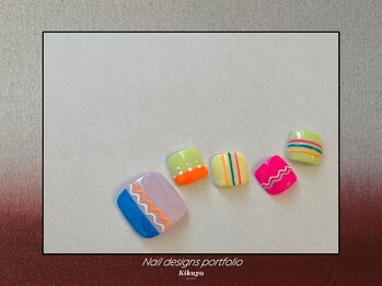 キクヤ(Kikuya)/ネオンカラーネイル