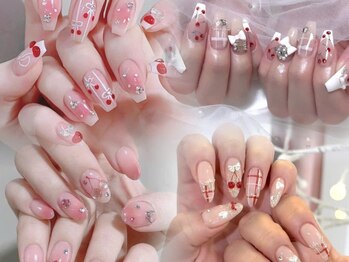リナネイルサロン 池袋(Lina nail salon)の写真/【長さ出し特化サロン☆】自爪の悩みも解消！理想の美フォルムが手に入る◎イベント前にもオススメです♪
