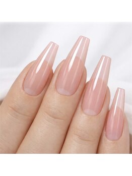 nail.S東花園店 ワンカラー/パラジェルネイル/マグネット/フィルイン/長さだし/フットの写真/自爪のような自然な長さだしを☆指先をすらりと美しく演出!理想のフォルムとモチの良さで満足度◎