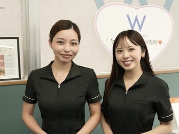 ホワイトニングショップ 広島店(WHITENING SHOP)の写真/相談しやすいスタッフと手厚いサポートで、長く通いたくなるサロンへ♪