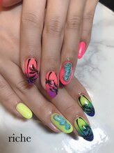 ネイル サロンアンドスクール リッシュ(Nail Salon&School riche)/マリンビーチネイル