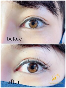 ノーラスリエン(Nolaslien)/フラットラッシュ 軽い濃密度