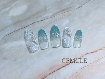 ネイルアンドアイラッシュ ジェムール 川越店(Nail&Eyelash GEMULE)/やり放題コース