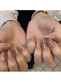 Mネイルアンドカフェ シェレステ/ピンクニュアンス!