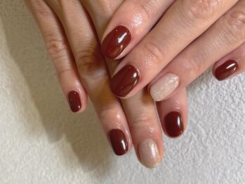 オーク 戸塚(OAK)/ボルドー×キラキララメ