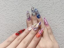 ペンティ(Painty)/チップスカルプ持込み複雑アート