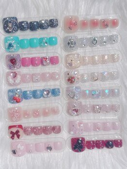 ファラウェイネイル(Faraway nail)/定額コースデザインサンプル♪