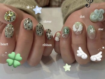 アイ ネイルズ 天神店(I nails)の写真/【SNS持ち込みデザインOK◎】トレンドデザインでSNS映え☆どんなデザインもお任せください！