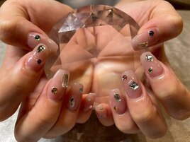 フラッシュネイルフレンチネイル