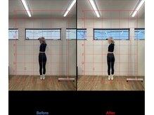 デップ 京都西院店(DEP)/初回体験後の姿勢変化