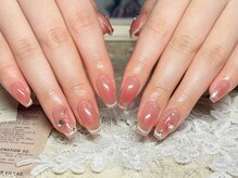 ミューネイル(Miu Nail)/春チークネイル