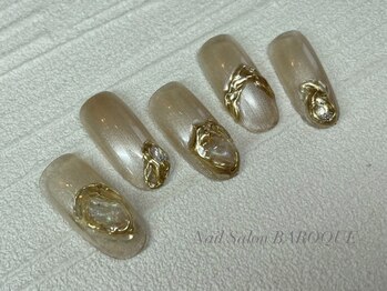 ネイルサロン バロック(Nail Salon BAROQUE)/アクセサリーネイルデザイン