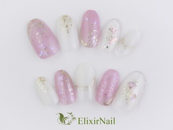 エリクサーネイル 五反田(Elixir Nail)/定額b カジュアル/クーポン使用