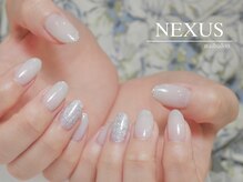 ネクサス(NEXUS)/水色の夏ツイードデザイン