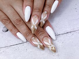 ミラーフレンチネイル