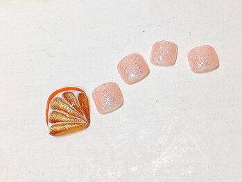 アンドミー 新大阪(&mii)/フットネイル定額デザイン☆