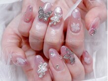 ダイアモンドネイルスタジオ 新宿店(Diamond Nail Studio)/チップ長さだし10本デザイン
