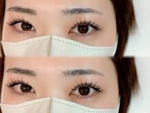 Aminyパリジェンヌ/バインドロック/フラットラッシュ/LED/マツエク/まつげパーマ/眉毛/パリエク/パリジェンヌ+マツエク