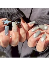 ツーバイ マックスビューティー 下北沢(2by MAX BEAUTY)/ちぐはぐネイル